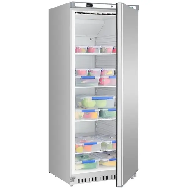 Koelkast | C-SERIE | 600L | RVS | +2°C/+5°C | Statisch + Ventilator | Wielen | 777x745x1895(h)mm