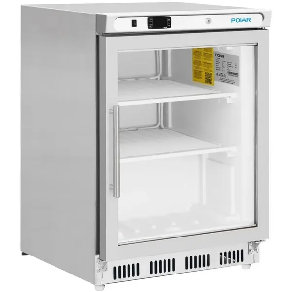 Vrieskast | C-SERIE | 129L | RVS | -18°C/-22°C | Statisch | Wielen | 600x585x855(h)mm