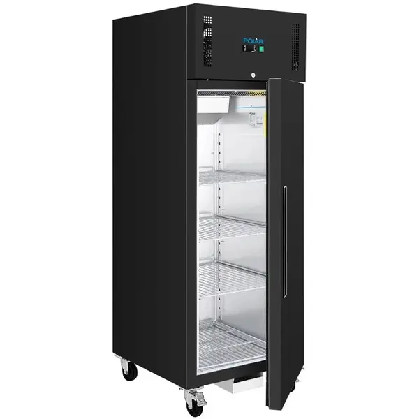 Koelkast | G-SERIE | 537L (2/1 GN) | Zwart | -2°C/+8°C | Statisch | Wielen (Geremd) | 680x810x2000(h)mm