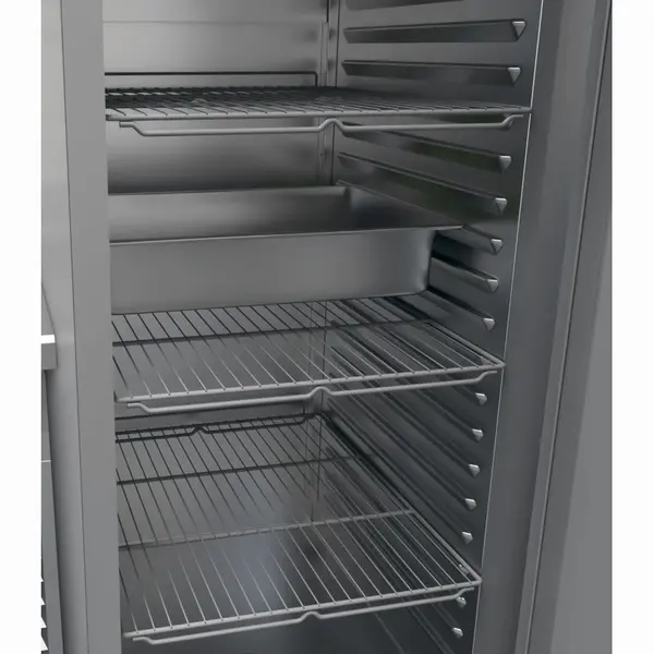 Vrieskast | PERFORMANCE | 1360L (2/1 GN) | RVS | -10°C/-26°C | Geforceerd | App | Temperatuur-/Deuralarm | Wielen (Geremd) | 1427x867x2115(h)mm