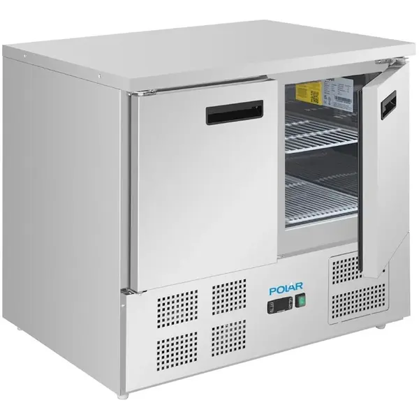 Vrieswerkbank | G-SERIE | 240L | 2 Deuren (1/1 GN) | -10°C/-20°C | Statisch | 943x700x855(h)mm