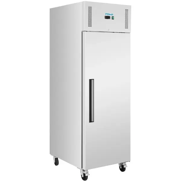 Koelkast | G-SERIE | 600L (2/1 GN) | RVS | -2°C/+8°C | Geforceerd | Wielen (Geremd) | 680x875x2090(h)mm