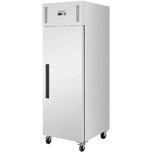 Koelkast | G-SERIE | 600L (2/1 GN) | RVS | -2°C/+8°C | Geforceerd | Wielen (Geremd) | 680x875x2090(h)mm