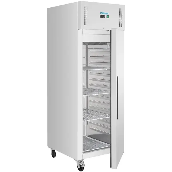 Koelkast | G-SERIE | 600L (2/1 GN) | RVS | -2°C/+8°C | Geforceerd | Wielen (Geremd) | 680x875x2090(h)mm