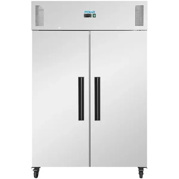 Koelkast | G-SERIE | 1200L (2/1 GN) | RVS | -2°C/+8°C | Geforceerd | Wielen (Geremd) | 1340x875x2090(h)mm