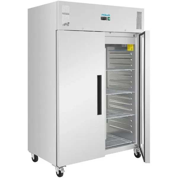 Koelkast | G-SERIE | 1200L (2/1 GN) | RVS | -2°C/+8°C | Geforceerd | Wielen (Geremd) | 1340x875x2090(h)mm