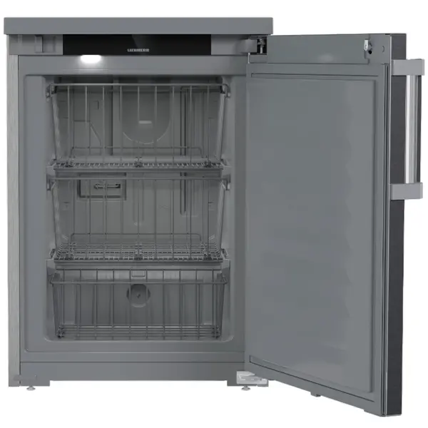 Vrieskast | PERFECTION | 101L | RVS/Grijs | -9°C/-26°C | Statisch | Temperatuuralarm | 600x648x852(h)mm