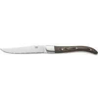 CARLOS Steakmessen | RVS/Hout | 6 Stuks | Lengte 230mm