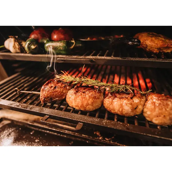 Grillplaat | R34 | RVS | 335x390mm