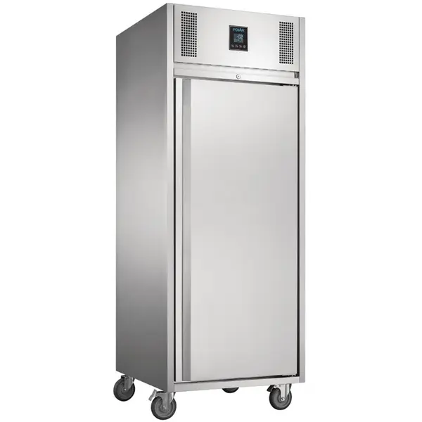 Koelkast | U-SERIE | 550L (2/1 GN) | RVS | -2°C/+4°C | Geforceerd | Wielen (Geremd) | 737x815x1980(h)mm