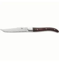 CARLOS Steakmessen | RVS/Hout | 6 Stuks | Lengte 230mm