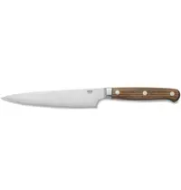 CARLOS Steakmessen | RVS/Hout | 6 Stuks | Lengte 240mm