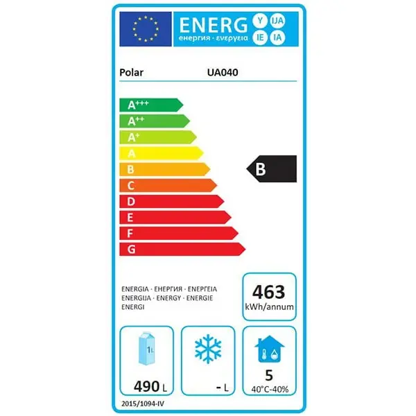 Koelkast | U-SERIE | 700L (2/1 GN) | RVS | -2°C/+8°C | Geforceerd | Wielen (Geremd) | 700x810x2150(h)mm