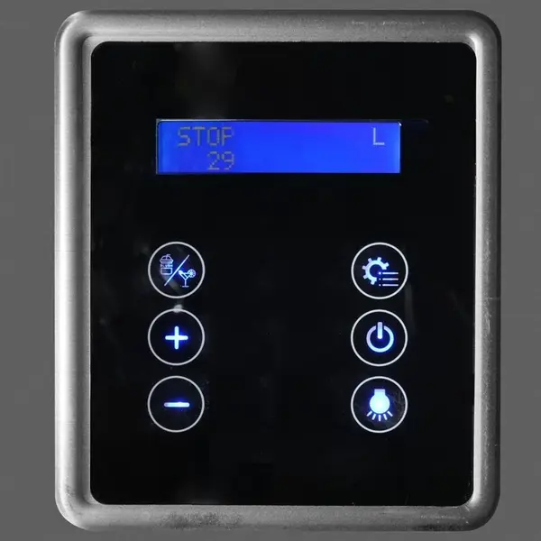 Slushmachine | U-SERIE | 12L | Instelbare Snelheid | Interne Verlichting | 0.44kW (230V) | 280x610x940(h)mm