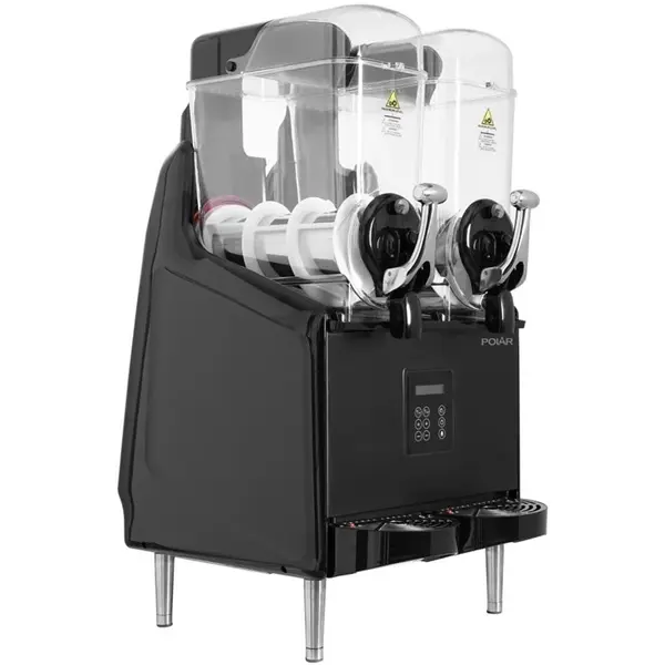 Slushmachine | U-SERIE | 2x 12L | Instelbare Snelheid | Interne Verlichting | 0.77kW (230V) | 496x610x940(h)mm