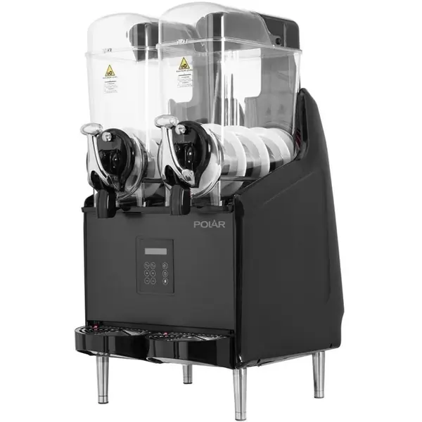 Slushmachine | U-SERIE | 2x 12L | Instelbare Snelheid | Interne Verlichting | 0.77kW (230V) | 496x610x940(h)mm