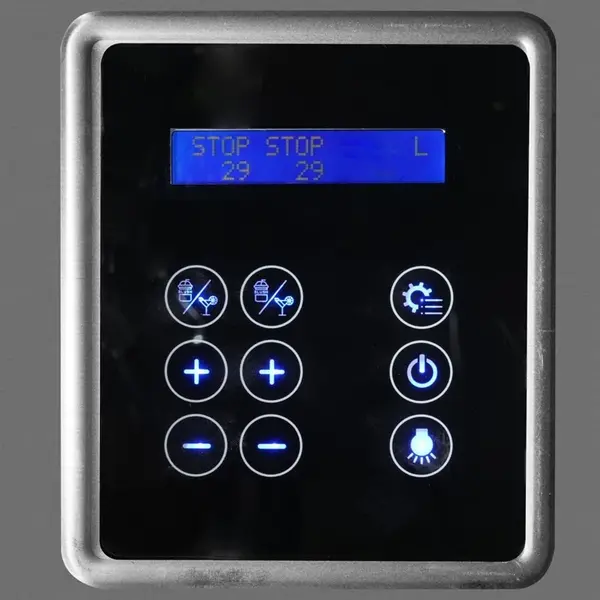 Slushmachine | U-SERIE | 2x 12L | Instelbare Snelheid | Interne Verlichting | 0.77kW (230V) | 496x610x940(h)mm