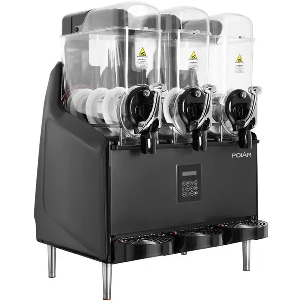 Slushmachine | U-SERIE | 3x 12L | Instelbare Snelheid | Interne Verlichting | 1.2kW (230V) | 714x610x940(h)mm