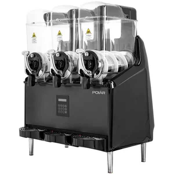 Slushmachine | U-SERIE | 3x 12L | Instelbare Snelheid | Interne Verlichting | 1.2kW (230V) | 714x610x940(h)mm