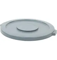 Rubbermaid Deksel | Kunststof | Grijs | Rubbermaid BRUTE Afvalbakken | 613x568x38(h)mm 