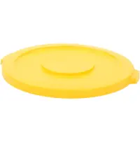 Rubbermaid Deksel | Kunststof | Geel | Rubbermaid BRUTE Afvalbakken | 613x568x38(h)mm