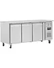 Polar Koelwerkbank | U-SERIE | Energiezuinig | 417L | 3 Deuren (1/1 GN) | -2°C/+8°C | Geforceerd | Wielen (Geremd) | 1795x700x850(h)mm 