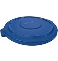 Rubbermaid Deksel | Kunststof | Blauw | Rubbermaid BRUTE Afvalbakken | 613x568x38(h)mm 