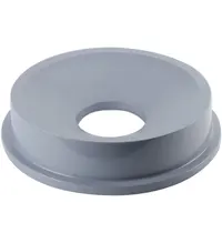 Rubbermaid Deksel | Kunststof | Grijs | Rubbermaid BRUTE Afvalbakken | Rond Gat | Ø568x127(h)mm