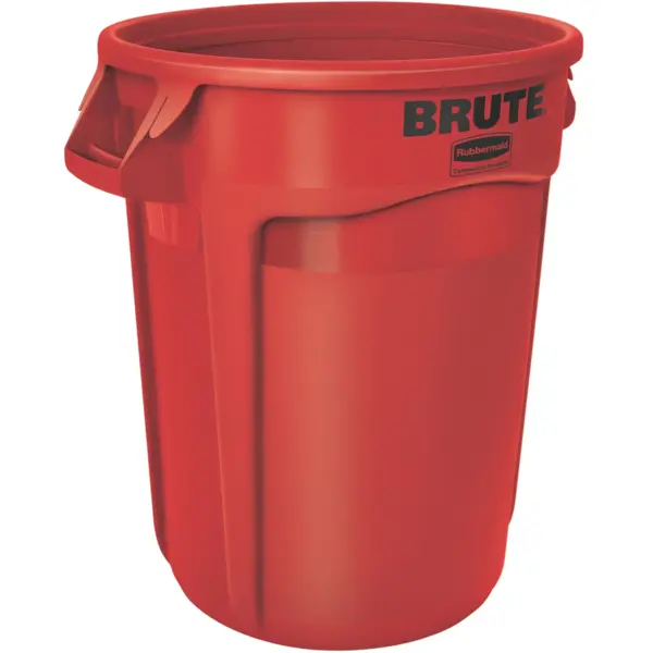 Afvalbak | BRUTE | Kunststof | Rood | 121.1L | Open | Ø555x692(h)mm
