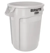 Rubbermaid Afvalbak | BRUTE | Kunststof | Wit | 121.1L | Open | Ø555x692(h)mm