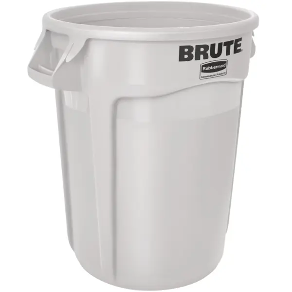 Afvalbak | BRUTE | Kunststof | Wit | 121.1L | Open | Ø555x692(h)mm