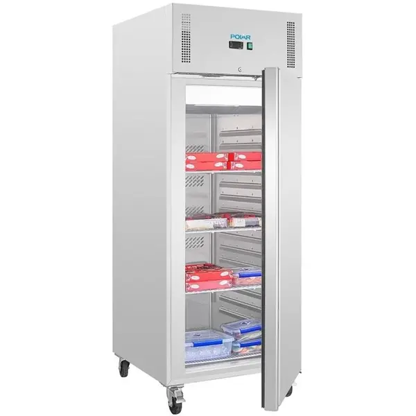 Vrieskast | U-SERIE | 560L (2/1 GN) | RVS | -18°C/-22°C | Geforceerd | Wielen (Geremd) | 740x875x2090(h)mm