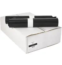 Luxus Afvalzakken | Kunststof | Zwart | 250 Stuks | 900x1100mm