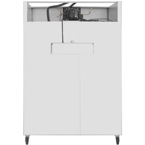 Koelkast | U-SERIE | Energiezuinig | 1300L (2/1 GN) | RVS | -2°C/+8°C | Geforceerd | Wielen (Geremd) | 1420x875x2090(h)mm