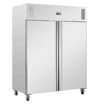 Polar Vrieskast | U-SERIE | 1300L (2/1 GN) | RVS | -18°C/-22°C | Geforceerd | Wielen (Geremd) | 1420x875x2090(h)mm
