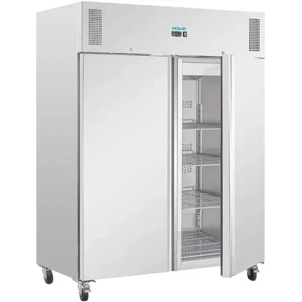 Vrieskast | U-SERIE | 1300L (2/1 GN) | RVS | -18°C/-22°C | Geforceerd | Wielen (Geremd) | 1420x875x2090(h)mm