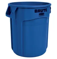Rubbermaid Afvalbak | BRUTE | Kunststof | Blauw | 75.7L | Open | Ø495x581(h)mm