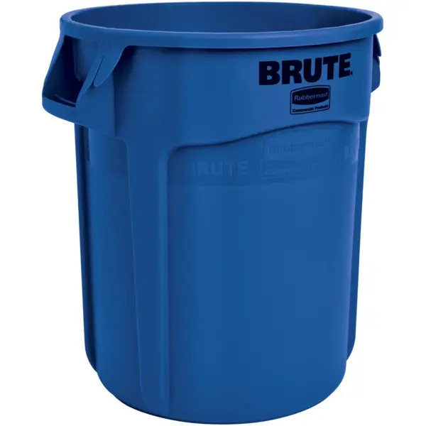 Afvalbak | BRUTE | Kunststof | Blauw | 75.7L | Open | Ø495x581(h)mm