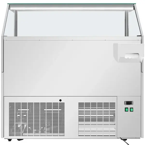 Schepijsvitrine | U-SERIE | 6x 5L | -16°C/-18°C | Geforceerd | 1276x725x1282(h)mm