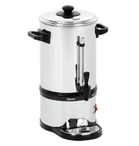 Bartscher Koffiepercolator | PRO II | RVS/Zwart | 6L | 1.2kW (230V) | Enkelwandig | Lekbak | 310x320x480(h)mm