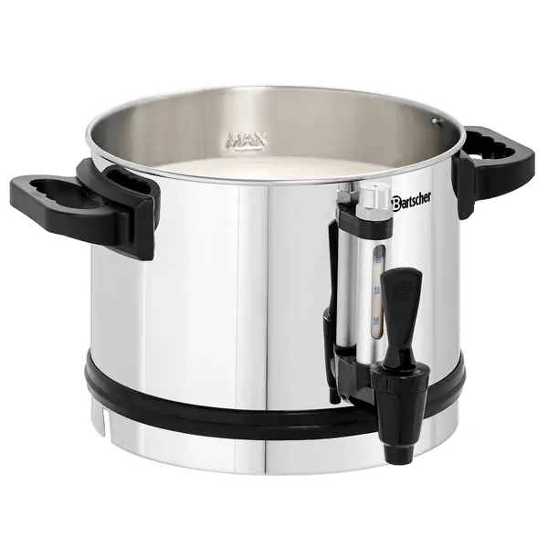 Melkdispenser-Opzet | PRO II | RVS/Zwart | 4L | 310x290x175(h)mm