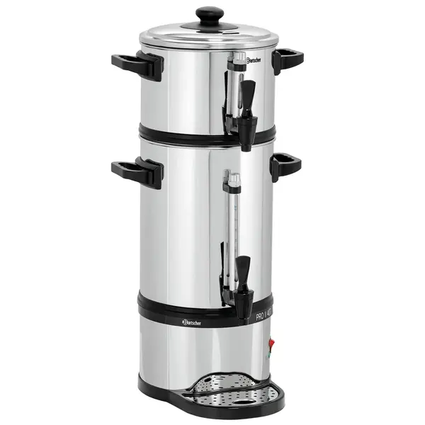Melkdispenser-Opzet | PRO II | RVS/Zwart | 4L | 310x290x175(h)mm