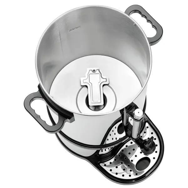 Koffiepercolator | PRO II | RVS/Zwart | 13.2L | 1.45kW (230V) | Enkelwandig | Lekbak | 350x375x540(h)mm