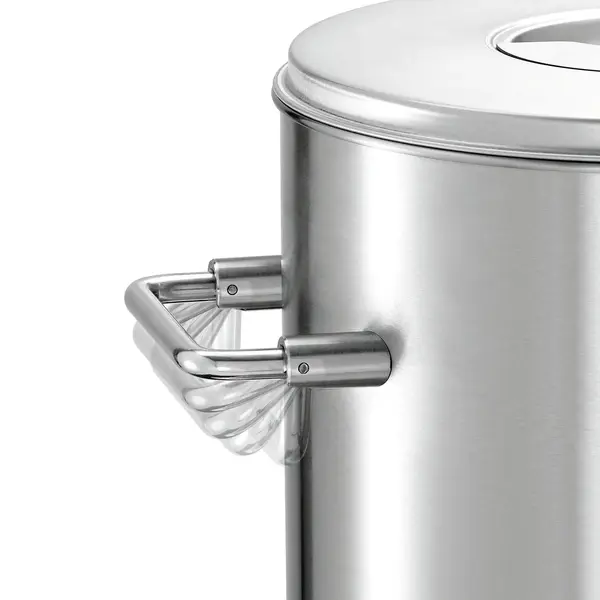 Koffiepercolator | SILVER | RVS | 13.2L | 1.45kW (230V) | Dubbelwandig | Lekbak | 370x360x535(h)mm