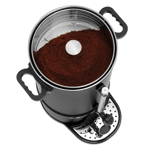 Koffiepercolator | PRO II | Zwart | 9L | 1.2kW (230V) | Enkelwandig | Lekbak | 315x315x550(h)mm