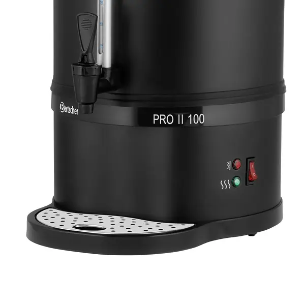 Koffiepercolator | PRO II | Zwart | 13.2L | 1.45kW (230V) | Enkelwandig | Lekbak | 350x370x535(h)mm