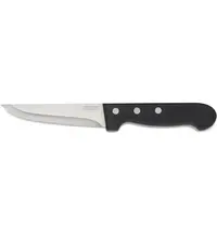 ESSENTIALS Steakmessen | RVS/Kunststof | 6 Stuks | Lengte 250mm