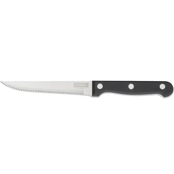Steakmessen | RVS/Kunststof | 6 Stuks | Lengte 210mm