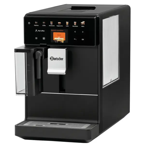 Volautomatisch Koffiezetapparaat | EASY SLIM | 1 Hopper (Bonen) | Waterreservoir + Melkreservoir | 1.4kW (230V) | Touchscreen | 215x455x345(h)mm