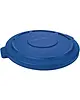 Rubbermaid Deksel | Kunststof | Blauw | Rubbermaid BRUTE Afvalbakken | Ø505x46(h)mm 